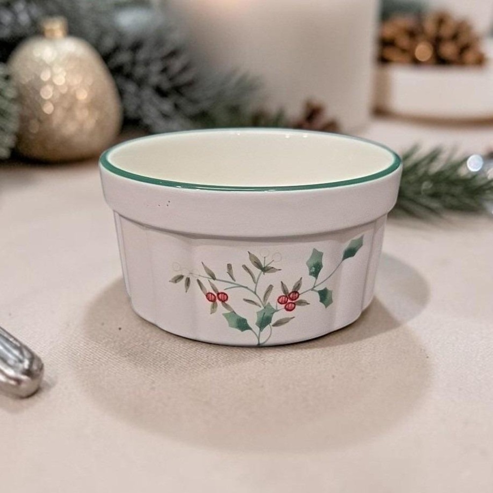 Pfaltzgraff Winterberry Small Casserole Dish, Vintage Individual Serving Bowl